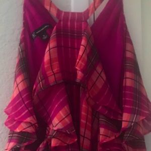 Inc International Concepts cold shoulder blouse Xl